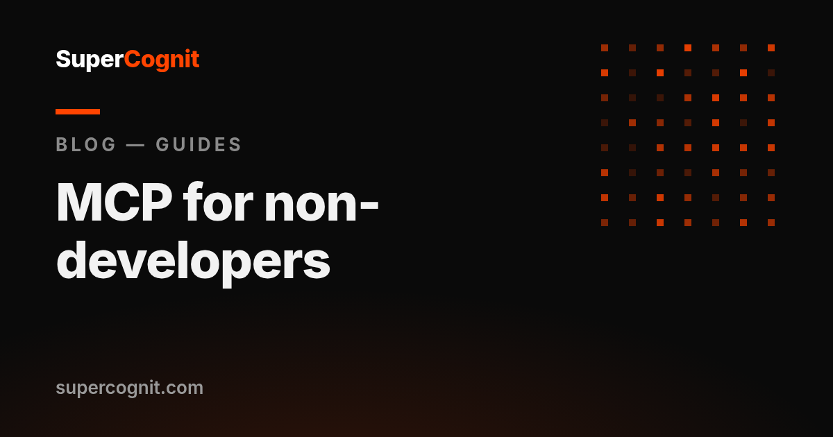 MCP explained for non-developers: why your company knowledge should be one